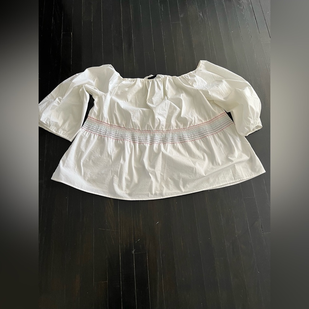 Lane Bryant Elegant White Blouse. Size 18/20
